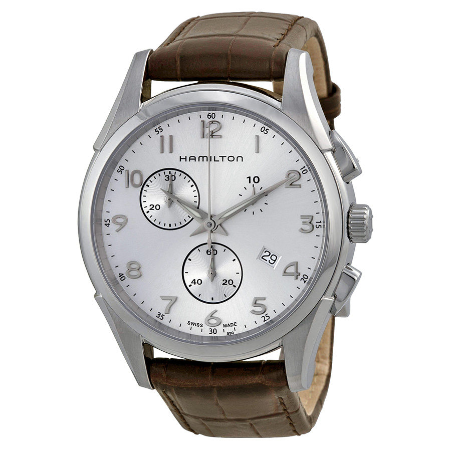 Hamilton Jazzmaster H38612553 Imitation Swiss Automatic Chronograph Watch - Sleek Silver Case