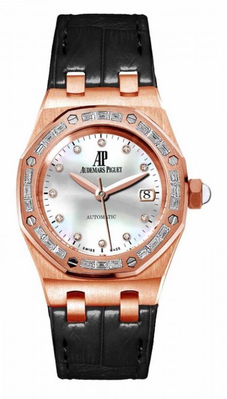 Audemars Piguet 77331OR.ZZ.D002CR.01 Swiss Clone Automatic Sapphire Crystal Black Face Diver Watch