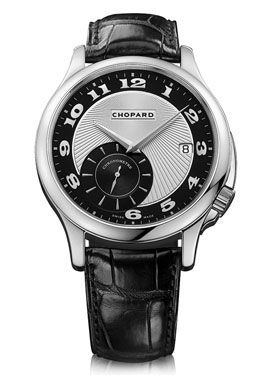 Chopard L.U.C. Swiss Clone Automatic Jet Black Dial Chronograph Watch