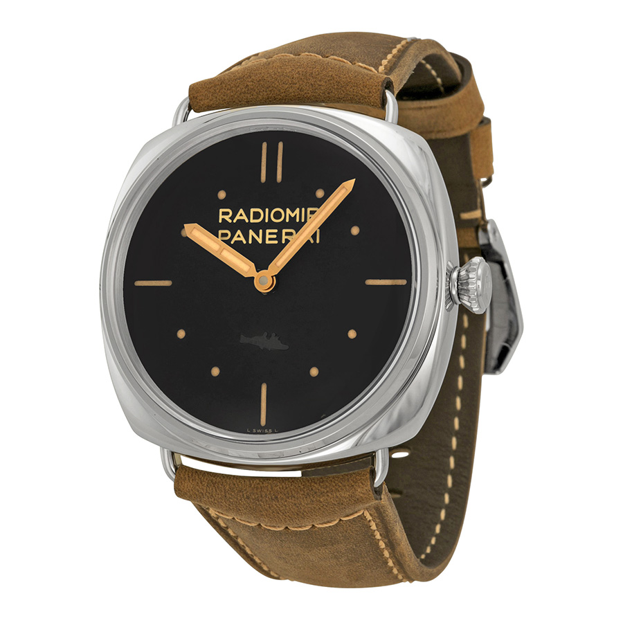 Panerai Radiomir PAM00425: Classic Dive Watch - Swiss Automatic, Black Dial, 47mm Steel Bezel