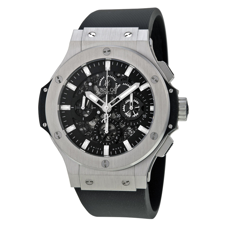 Hublot Classic Fusion Black Imitation Automatic Chronograph Watch