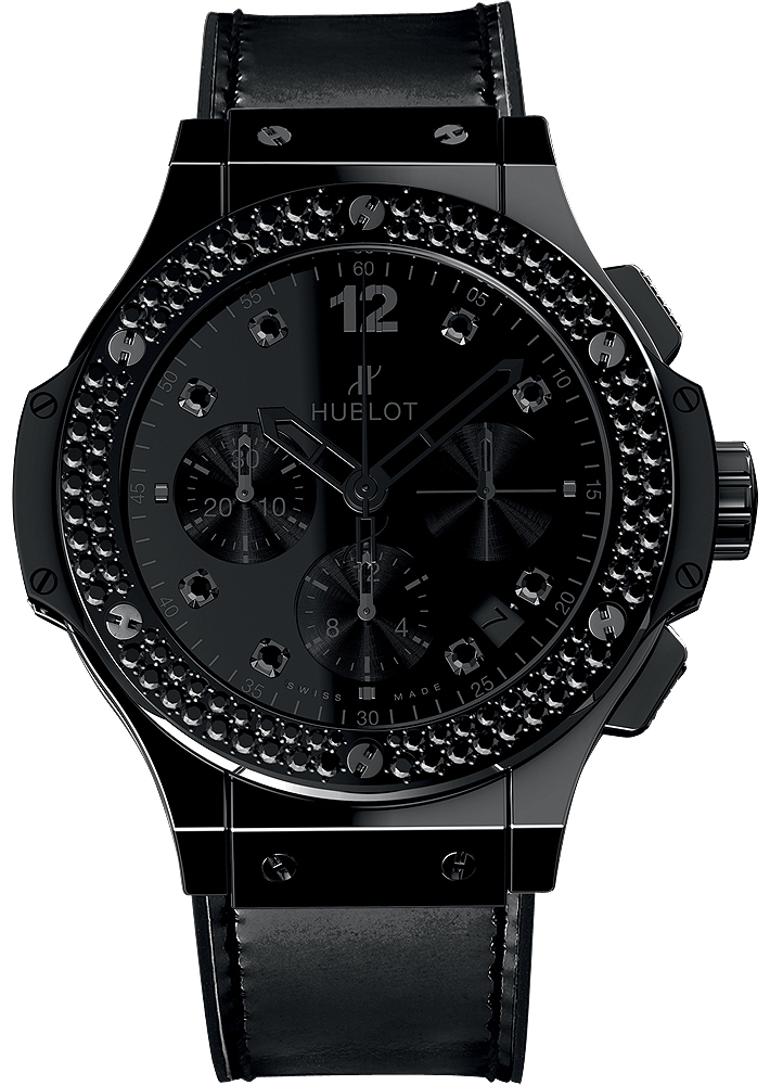 Hublot Classic Fusion Imitation Auto Chrono 44mm Carbon Case Grey Dial Men's Watch