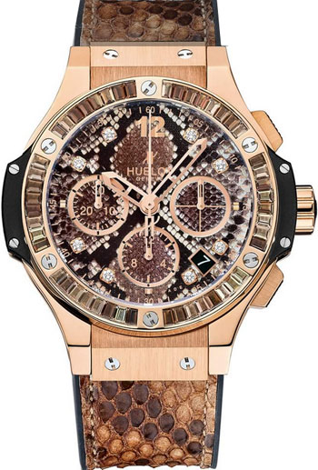 Hublot Classic Fusion 41mm Automatic Rose Gold Bezel Watch
