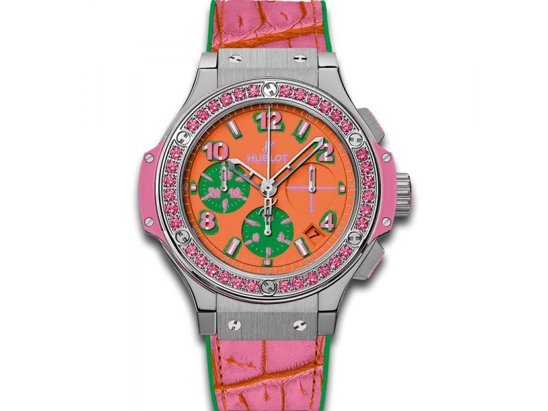 Hublot Classic Fusion Pop Art 41mm Automatic Silver Dial Replica Watch