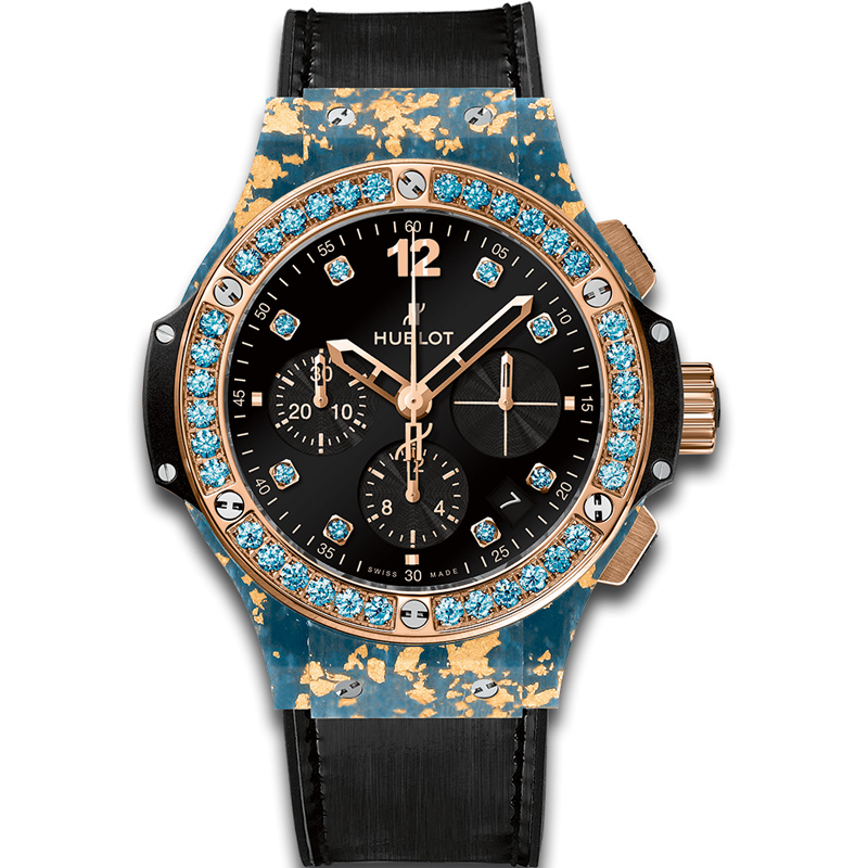 Hublot Ladies' Watch - Glamour Rose Gold Automatic Small Case, Enchanting Swarovski Accents