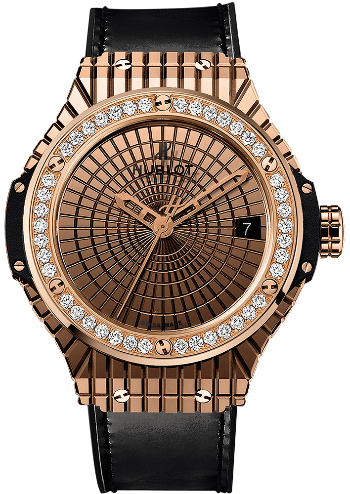 Hublot Classic Fusion 18K Rose Gold & Black Dial Automatic Watch