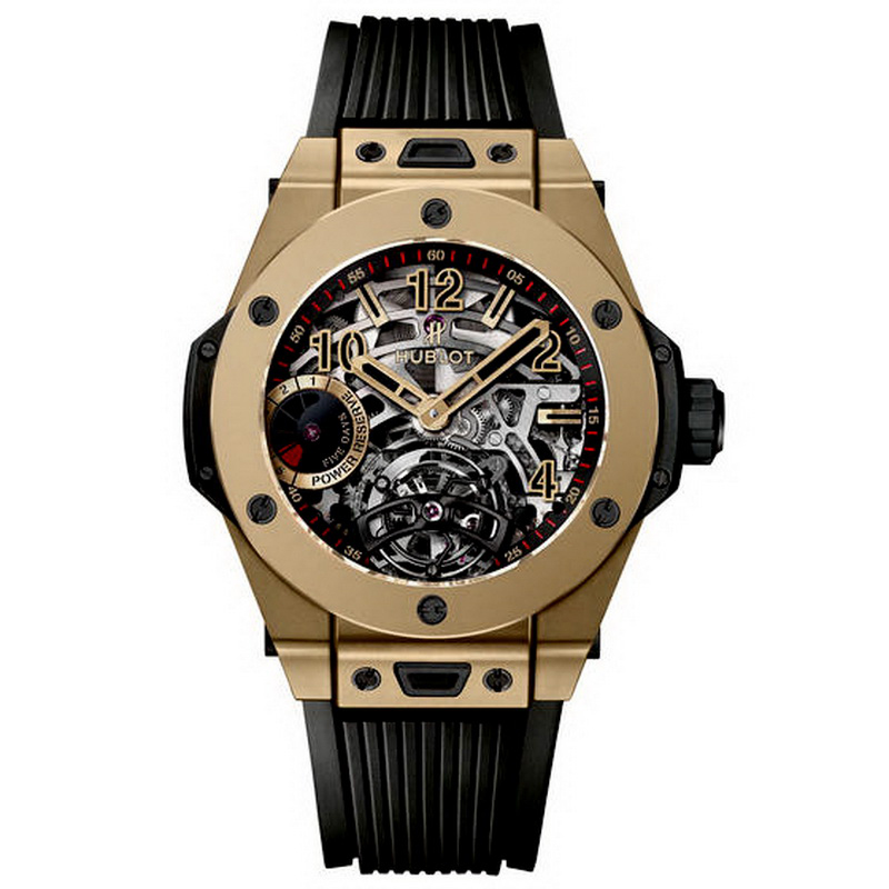 Hublot Skeleton Timepiece Automatic 41mm Case Jet Black Face reps