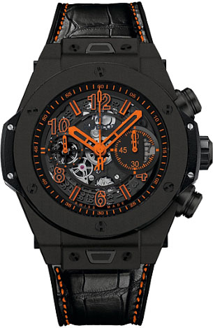 Hublot Classic Fusion Imitation Black Ceramic Automatic Chronograph Watch