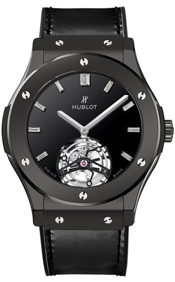 Hublot Classic Fusion 50mm Ceramic Chronograph Blue Dial Replica Watch