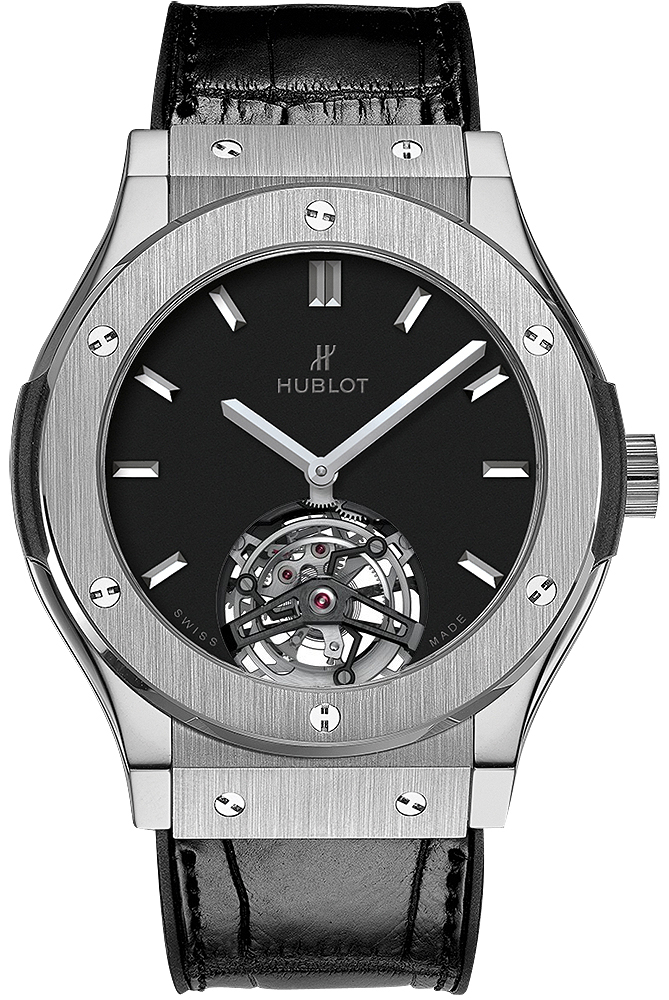 Hublot Classic Fusion 50mm Swiss Imitation Carbon Case Blue Dial Automatic Watch
