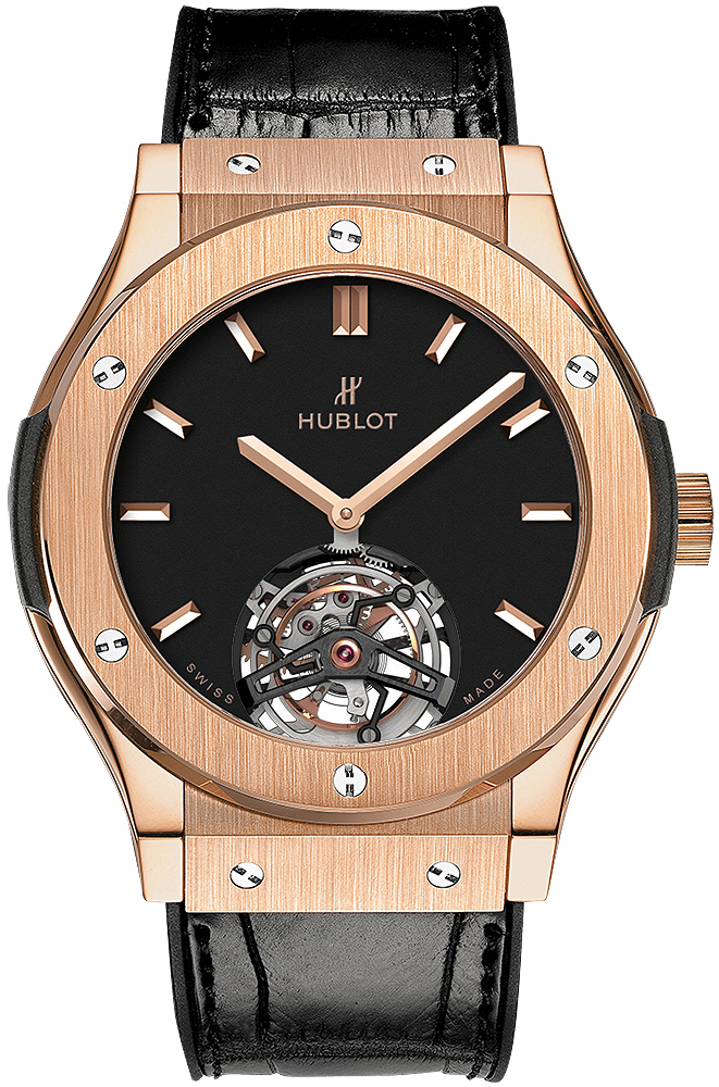 Hublot Classic Fusion Self-Winding Steel Black Dial 45mm Luxury Rep Watch