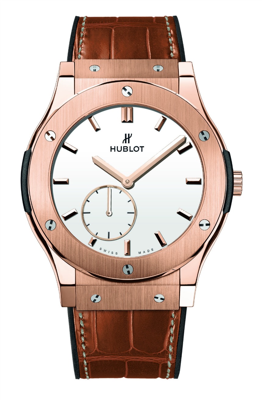 Hublot Classic Fusion Imitation 45mm Black Ceramic Automatic Mens Watch