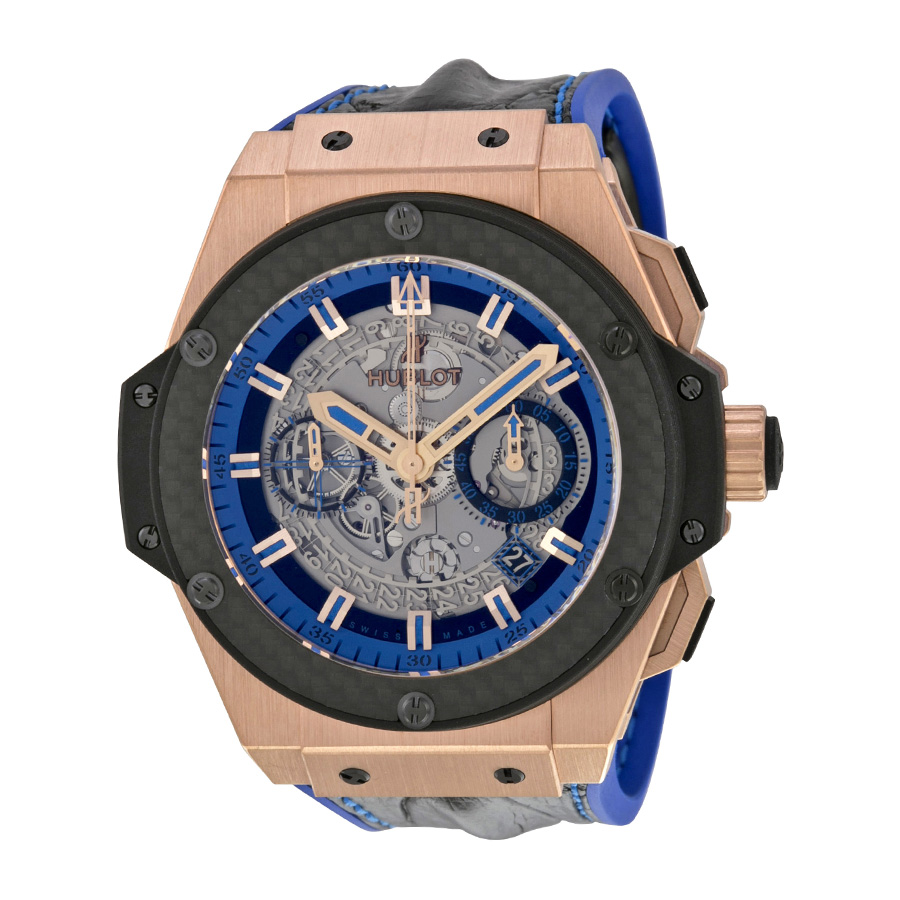 Hublot Skeleton Sapphire Case Automatic Watch - Daring Design 41mm