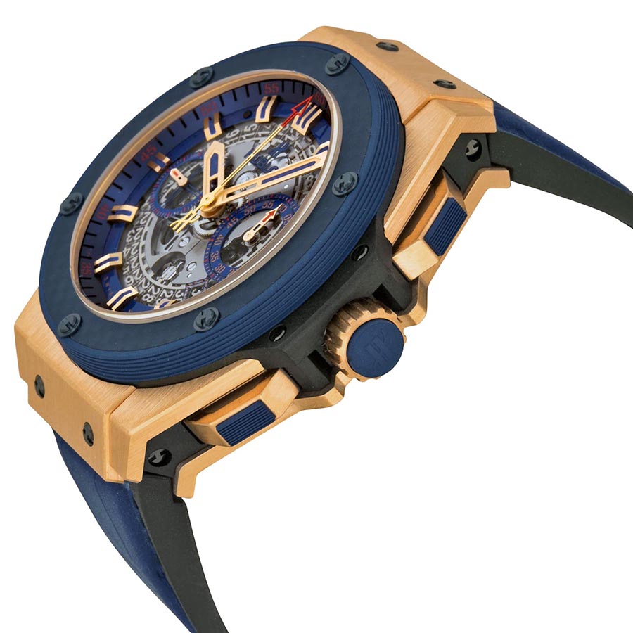 Hublot Skeleton Timepiece 701.OQ.0138.GR.SPO14 Silver Open-Back Automatic Watch