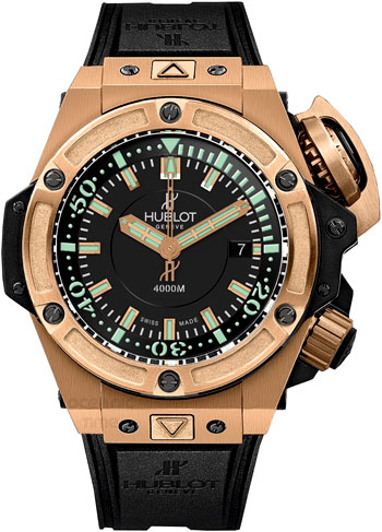 Hublot Swiss Clone 731.OX.1170.RX Automatic Chronograph Jet Black Face 42mm