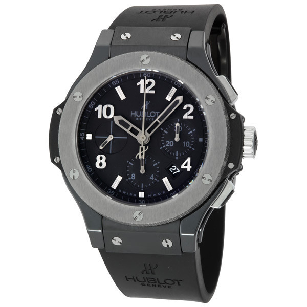 Hublot Big Bang Black Ceramic Case Automatic Chronograph Watch