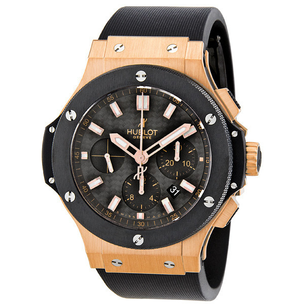 Hublot Big Bang 301.PM.1780.RX Clone - Swiss Automatic Chronograph - Carbon Case - Black Dial Watch