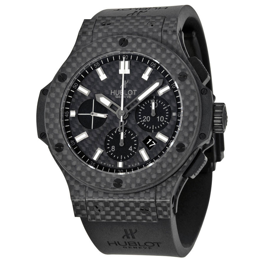 Hublot Big Bang Carbon Fiber Clone Automatic Black Dial 42mm Watch