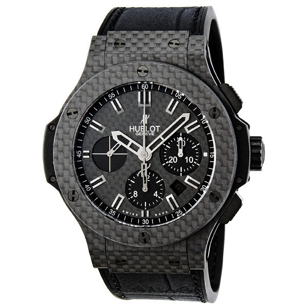 Hublot Big Bang Carbon Fiber Automatic Jet Black Watch - 41mm Clone