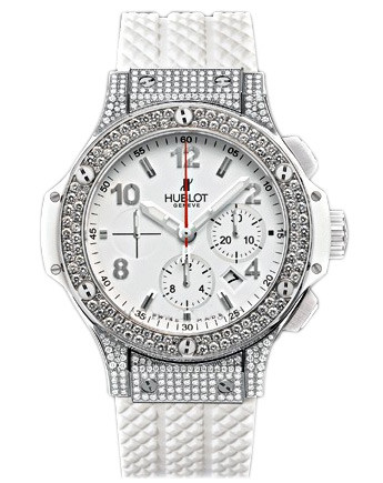 Hublot Big Bang 301.SE.230.RW.174 Imitation Diamond-Encrusted Steel Watch with Chic Glamour