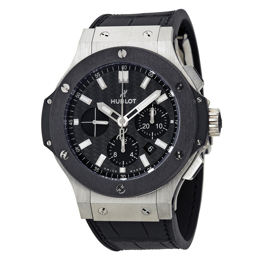 Hublot Big Bang Chrono 301.SM.1770.GR Swiss Clone - Steel Case Jet Black Face Water Resistant