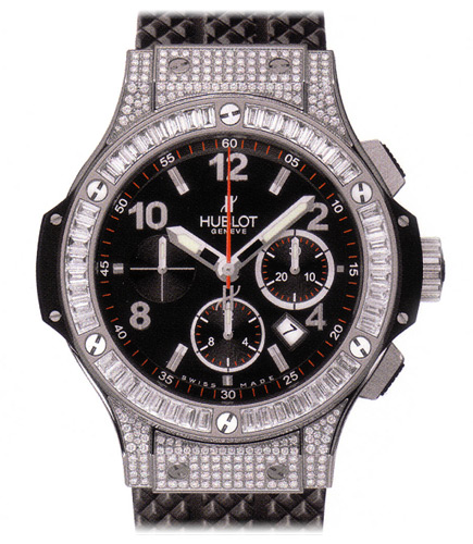 Hublot Big Bang 41mm Clone Automatic Carbon Fiber Black Dial Men's Watch