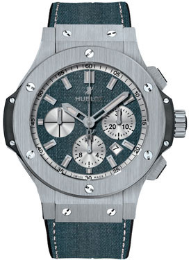 Hublot Big Bang Blue Jean Dial Steel Ceramic Automatic Replica Watch