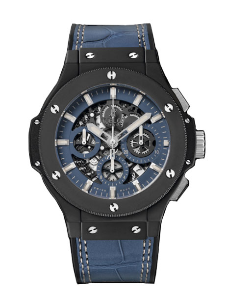 Hublot Big Bang Swiss Clone Chronograph 41mm Rose Gold Case Grey Dial Watch