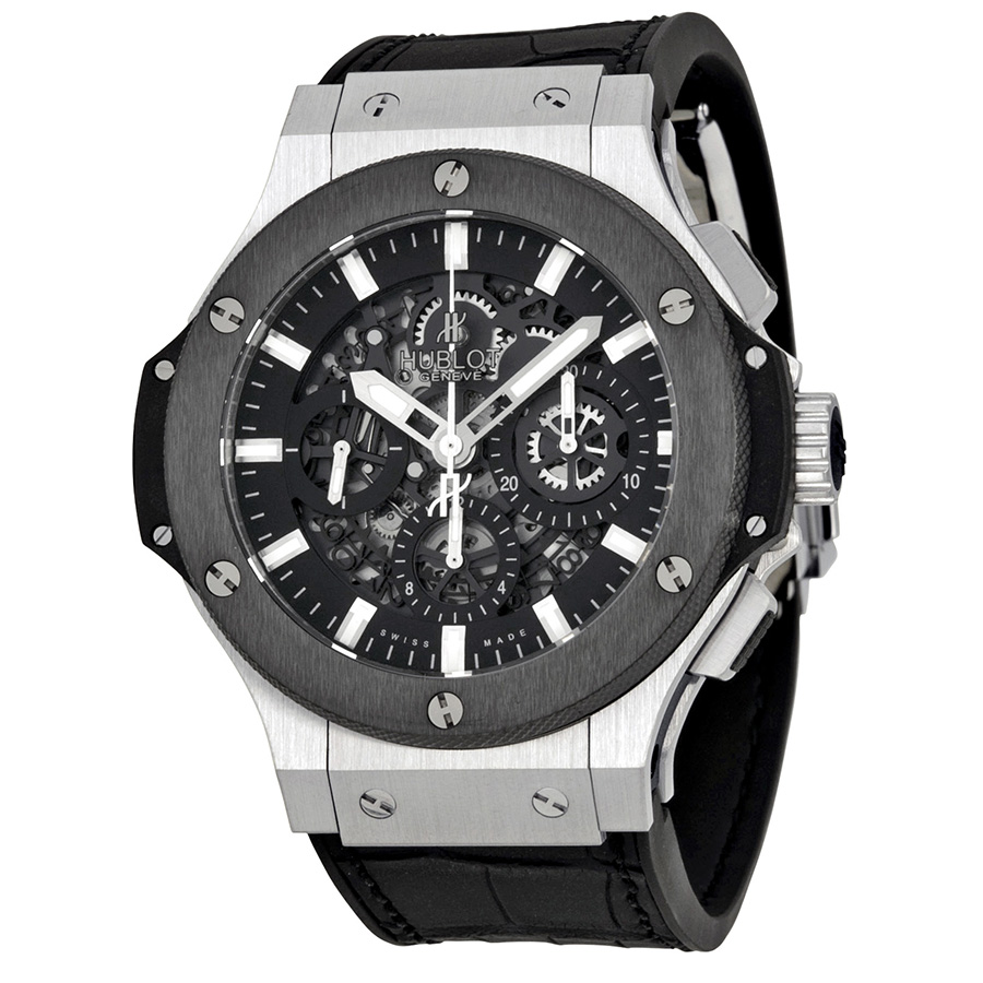 Hublot Big Bang Steel Chronograph Silver Dial Automatic Replica Watch