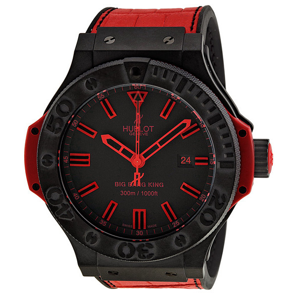 Hublot Big Bang ABRAZZZLE Steel Chronograph Automatic Jet Black Watch