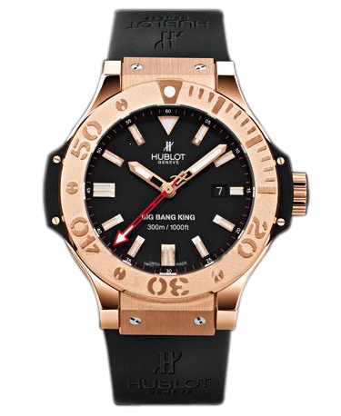 Hublot Big Bang Swiss Clone Chronograph 322mm Jet Black Case Automatic Black Dial Watch
