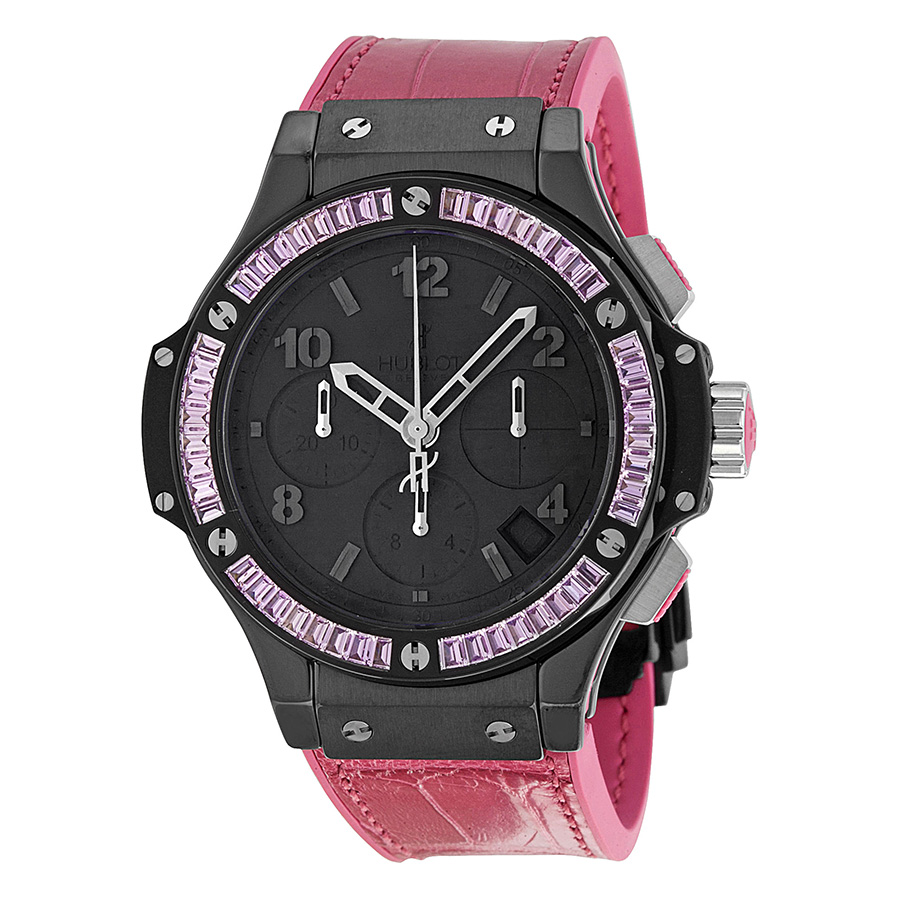 Hublot Big Bang Imitation 341CP Automatic Jet Black Face 34mm Water-Resistant Watch