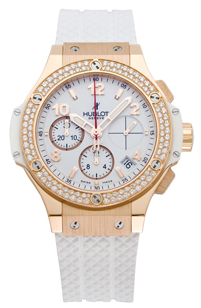 Hublot Big Bang 18K Gold Ceramic Automatic Chronograph Watch