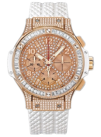 Hublot Big Bang 41mm Automatic Chronograph Jet Black Watch - High-End Replica
