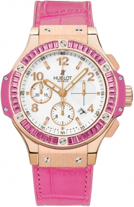 Hublot Big Bang 341.PP.2010.LR.1933 White Steel Automatic Chronograph Watch