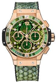 Hublot Big Bang Automatic Green Boa Strap 34mm High-Res Watch
