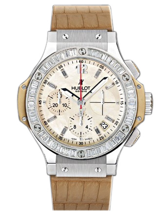 Hublot Big Bang 341.SG.6004.LS.194 Imitation Automatic Chronograph Jet Black Face Steel Watch