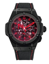 Hublot Big Bang Imitation Automatic Watch with Jet Black Face and Stainless Steel Case