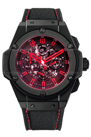 Hublot Big Bang Swiss Clone Automatic Chronograph Jet Black Dial 42mm Watch