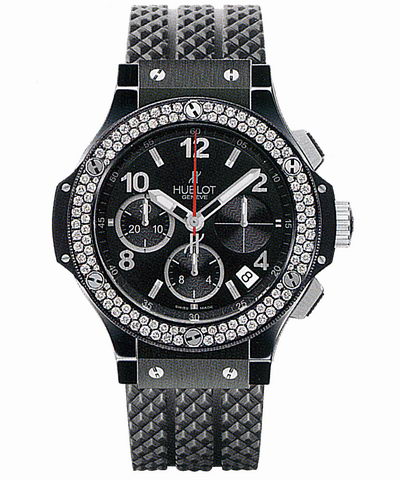 Hublot Big Bang Clone in Jet Black with Automatic Movement and Blue Dial, 342.CV.130.RX.114