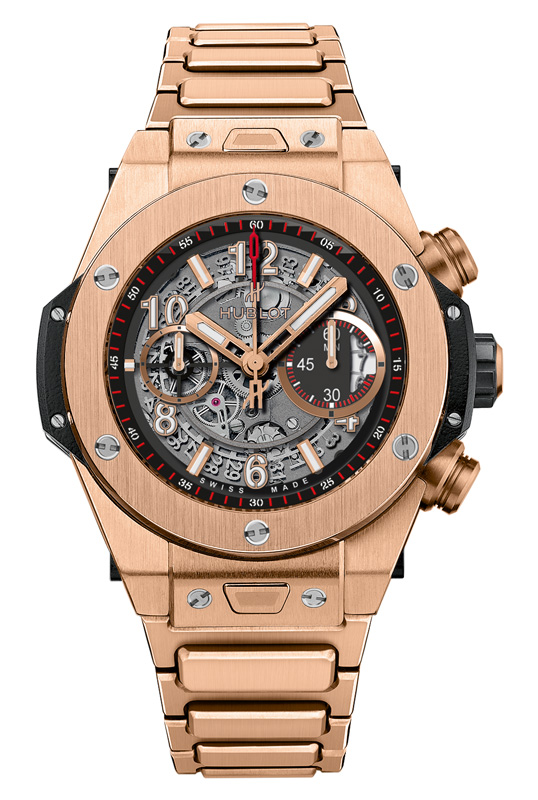 Hublot Big Bang Unico Swiss Clone 411.OX.1180.OX Automatic Titanium Chronograph Watch