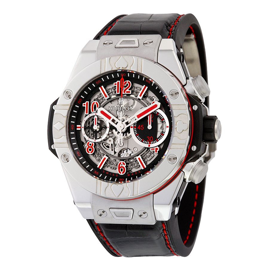 Hublot Big Bang Skeleton Chronograph Imitation 41mm Black Dial Automatic Water-Resistant Watch