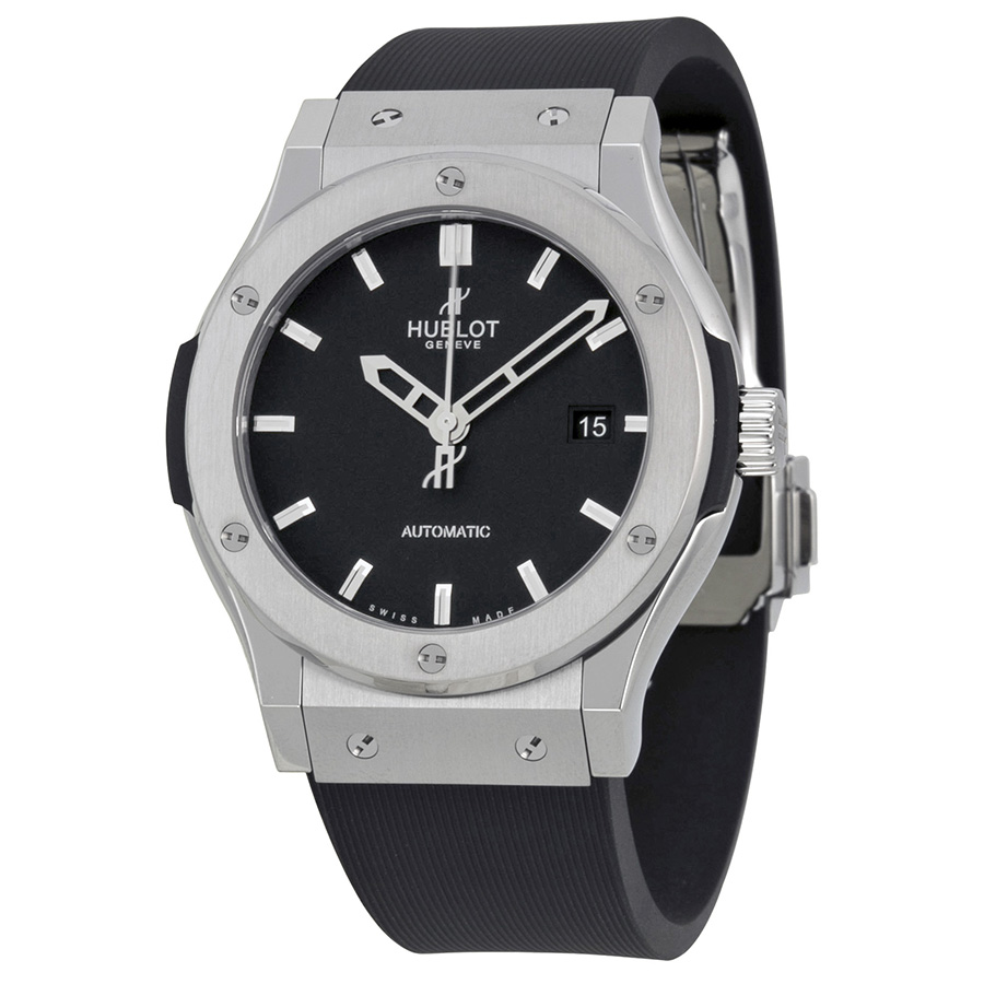 Hublot Classic Fusion Titanium Bezel Chronograph Watch