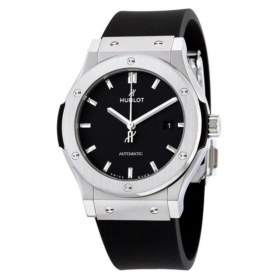 Hublot Classic Fusion 542.NX.1171.RX Black Imitation Chronograph Steel Watch