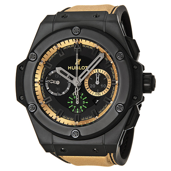 Hublot King Power Ceramic Chronograph Automatic Black Dial Watch