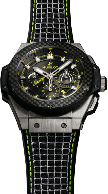 Hublot King Power Swiss Clone Automatic Jet Black Face Water-Resistant 70mm Watch
