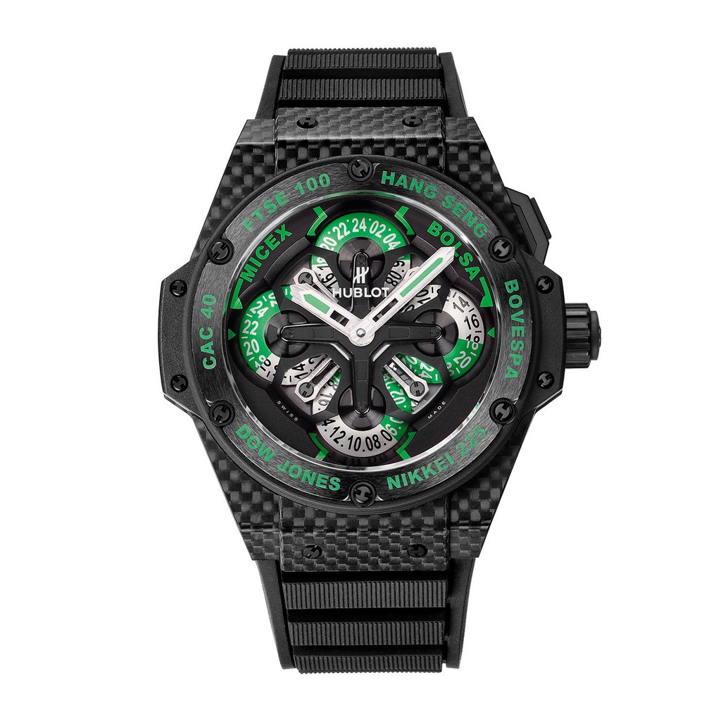 Hublot King Power 771.QX.1179.RX.CSH13 Swiss Clone Automatic Jet Black Face 45mm Water-Resistant Watch