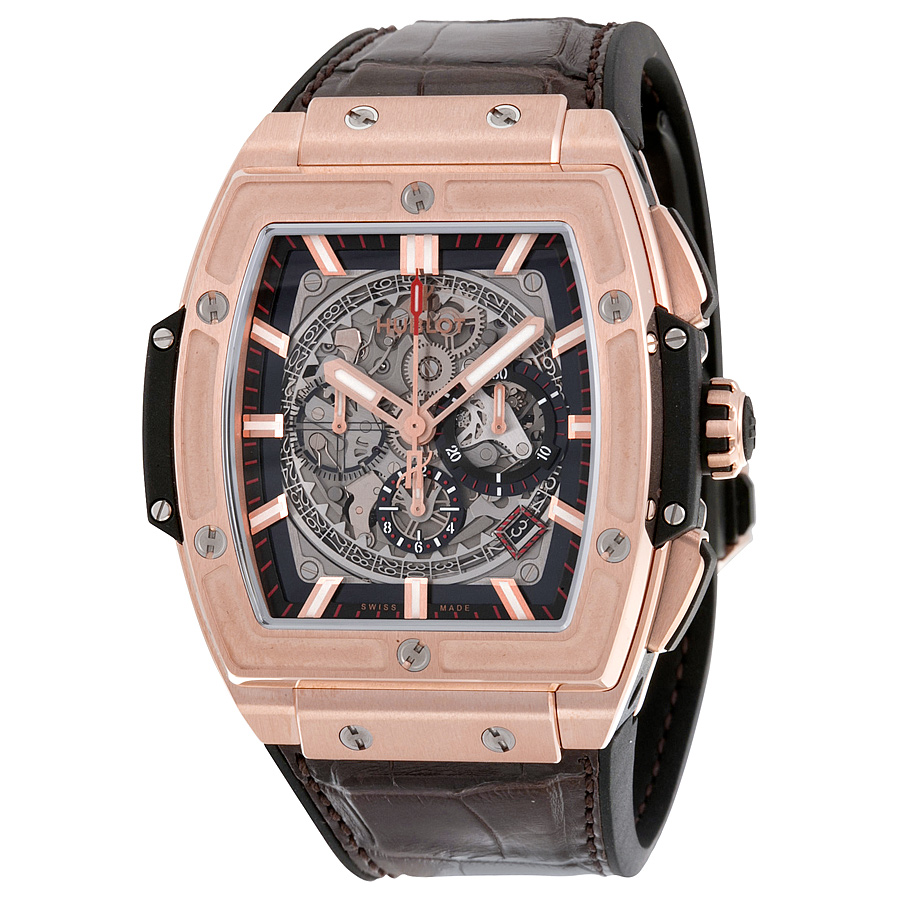 Hublot Big Bang Imitation Automatic Chronograph Black DLC Case Jet Black Dial Water-Resistant Watch