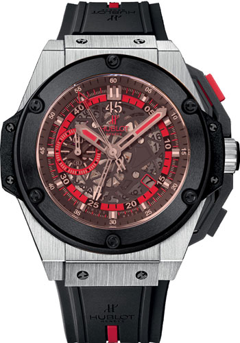 Hublot UEFA Euro Clone Skeleton Black Mattle Dial 716.NM.1129.RX.EURO12 Watch
