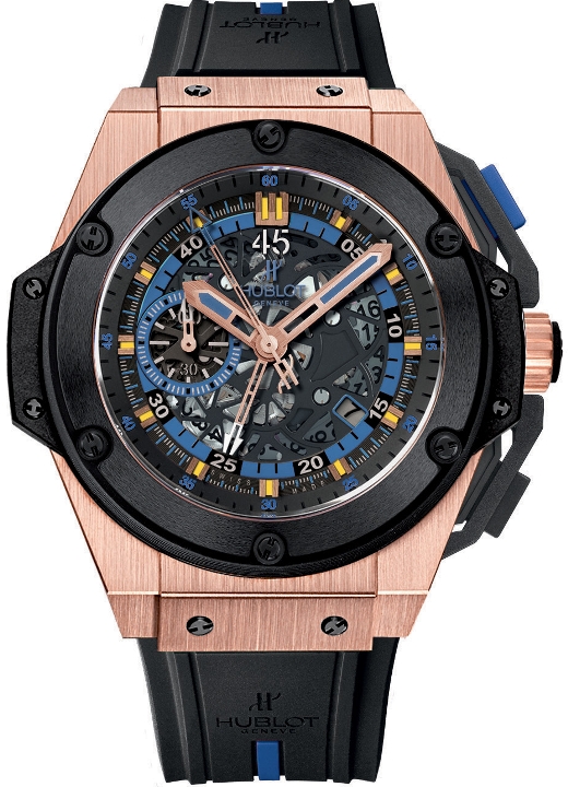 Hublot UEFA Euro Replica Automatic Watch - Swiss Quartz Silver Dial 41mm